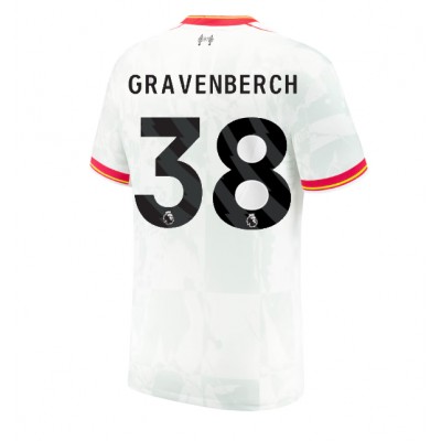 Moški Nogometni dresi Liverpool Ryan Gravenberch #38 Tretji 2024-25 Kratek Rokav Moški Nogometni dresi Liverpool Ryan Gravenberch #38 Tretji 2024-25 Kratek Rokav